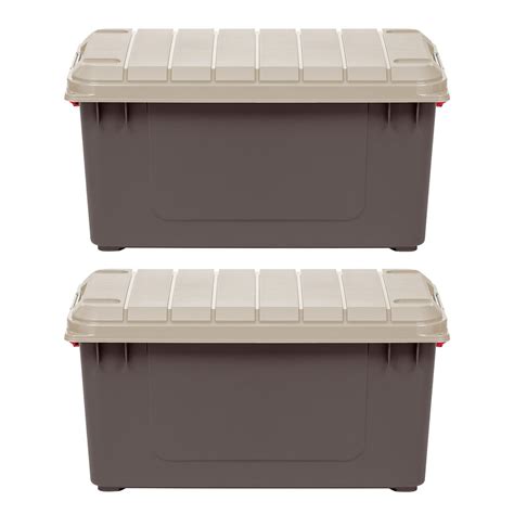 brown metal storage box|brown plastic storage containers.